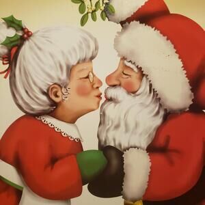 Vintage Magnetic Christmas Dishwasher Cover Holiday Decoration 26 in x 23 in